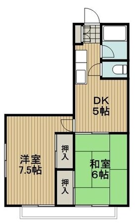 オークビレッジの物件間取画像